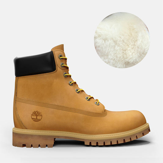 Timberland Men's Premium 6-Inch Waterproof Boot in Wheat нэхий дотортой дулаахан гутал