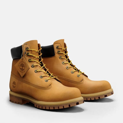 Timberland Men's Premium 6-Inch Waterproof Boot in Wheat нэхий дотортой дулаахан гутал