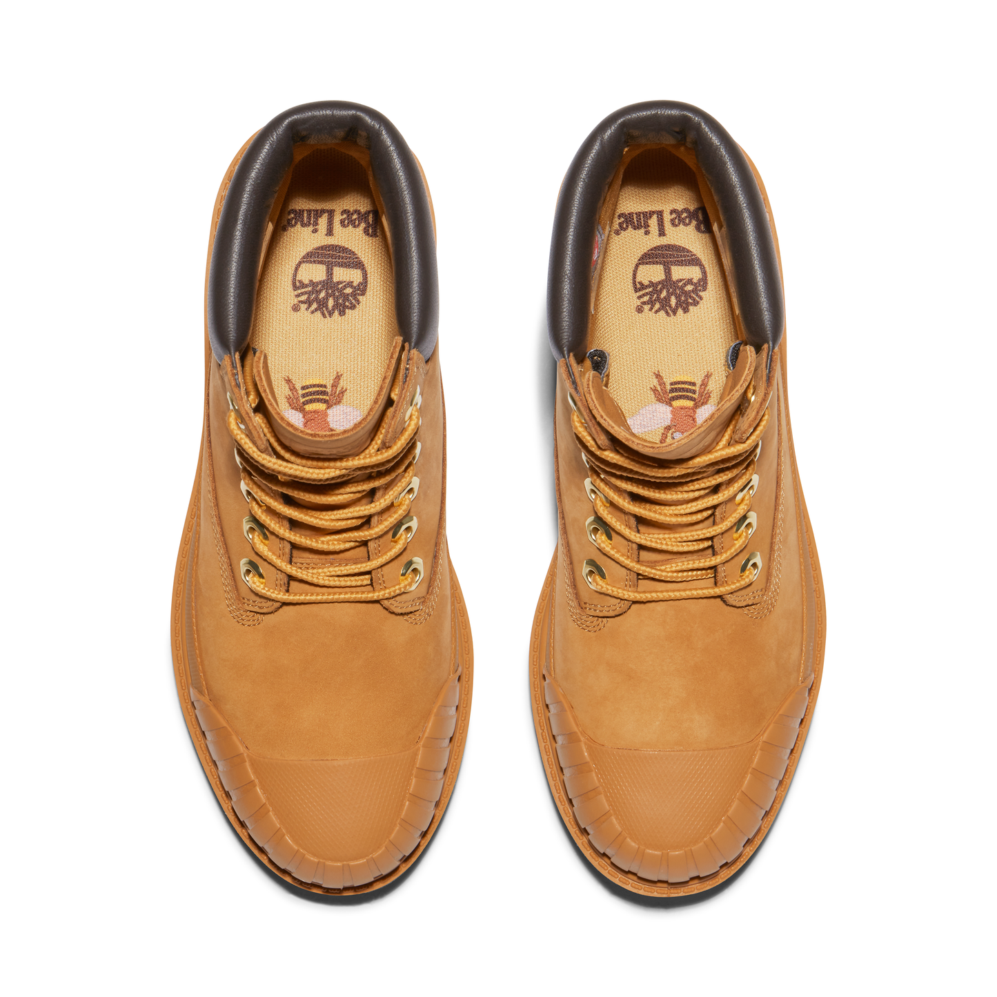 Timberland x Bee Line 6_ Rubber Toe Waterproof Premium Boots in Wheat нэхий дотортой дулаахан гутал