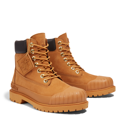 Timberland x Bee Line 6_ Rubber Toe Waterproof Premium Boots in Wheat нэхий дотортой дулаахан гутал